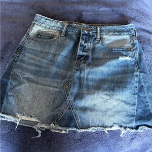 American Eagle Outfitters Blue Denim Skirt Size 4